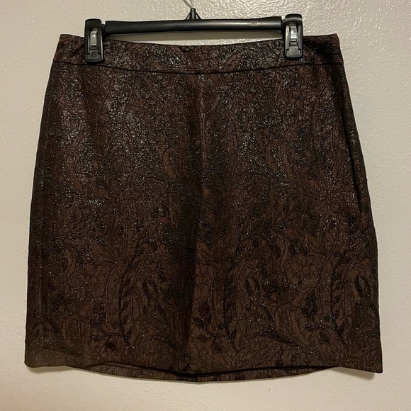 Banana Republic Heritage Bronze Miniskirt Size 8 NWT - Picture 7 of 7